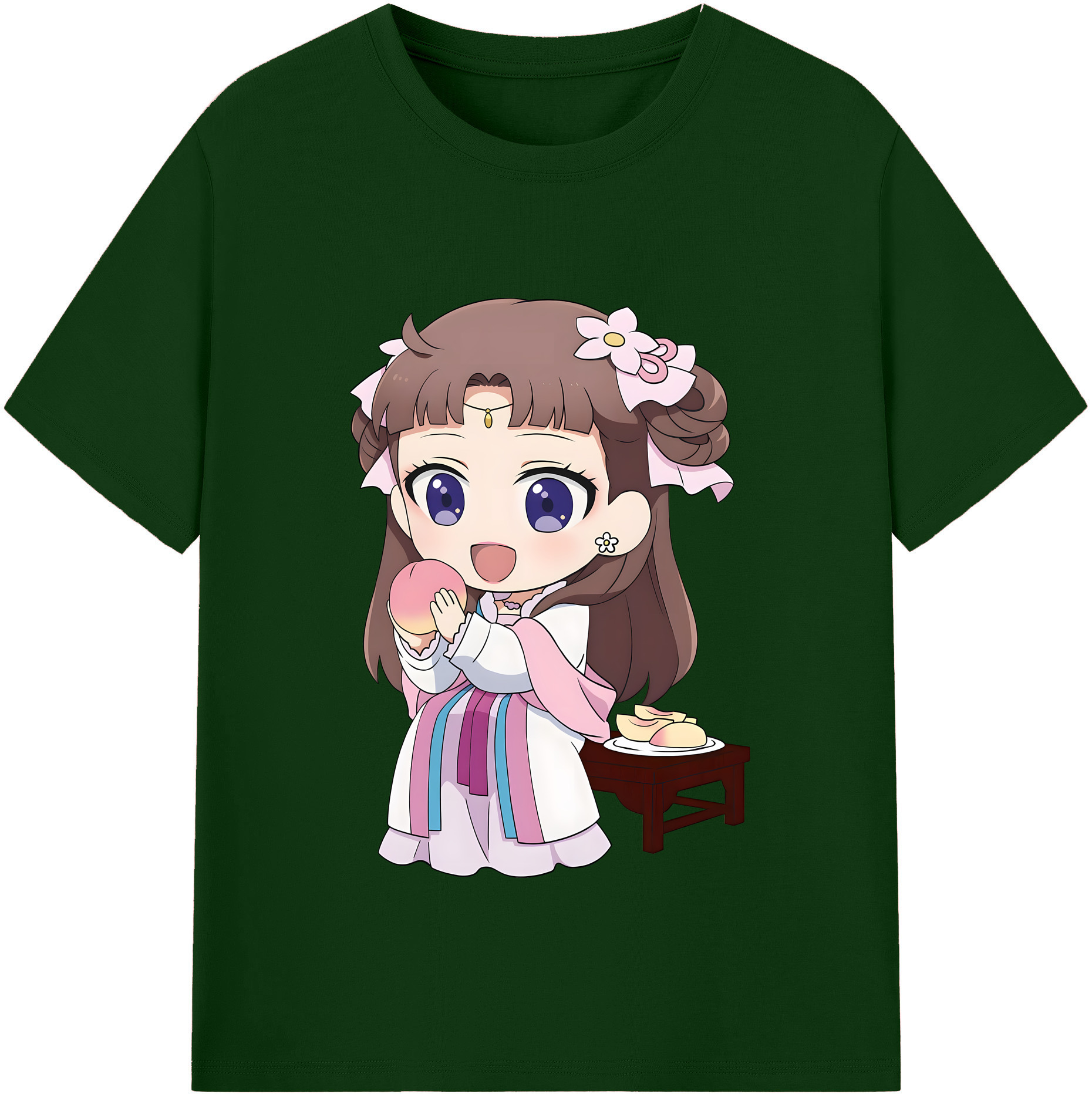 （画像用） 薬屋のひとりごと The Apothecary Diaries 綿100％半袖Tシャツ（フロントプリント）